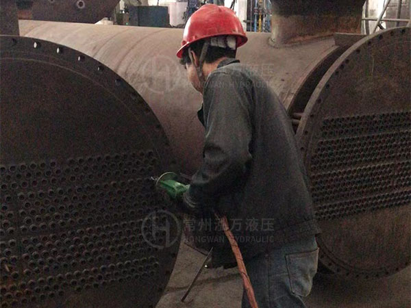 脹管器現場